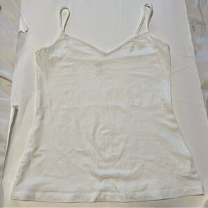 Old Navy White V-Neck Cami